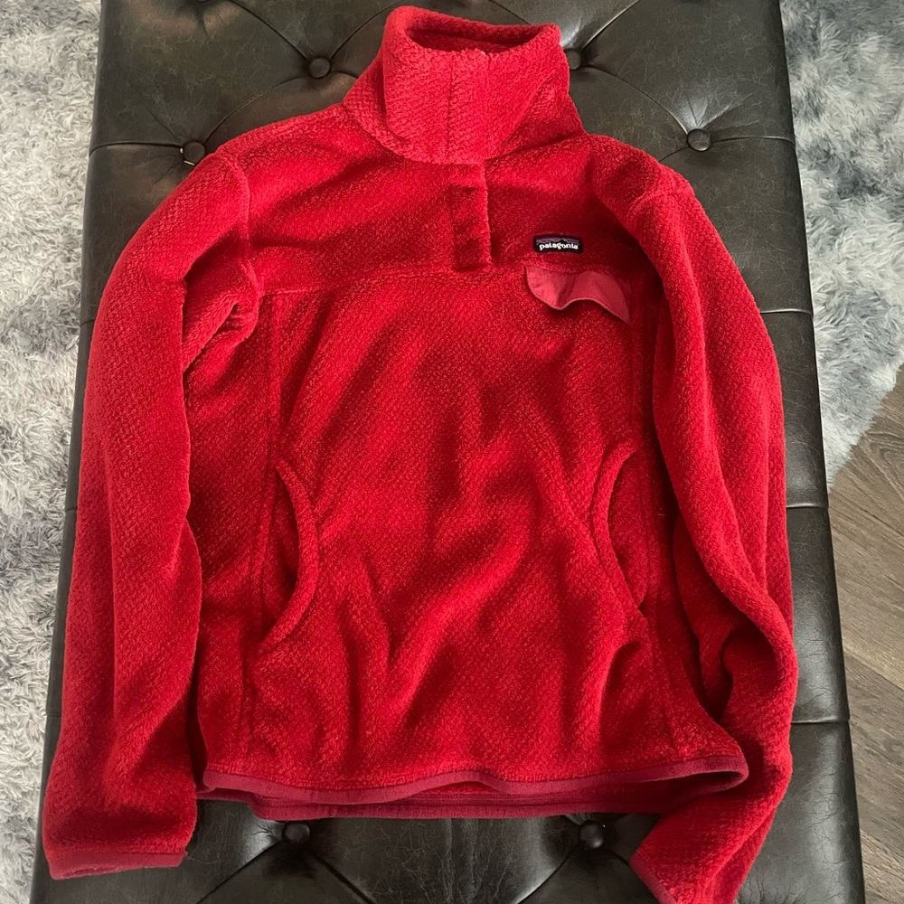 Patagonia Red Snap-T Fleece